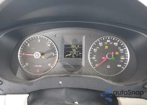 2012 Volkswagen Jetta 2.0L Tdi z USA, uszkodzony, nr VIN 3VWLL7AJ0CM368715